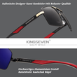 Laden Sie das Bild in den Galerie-Viewer, KINGSEVEN - 2024 8999 Designer Sonnenbrille Polarisierte Gläser