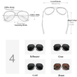 Laden Sie das Bild in den Galerie-Viewer, KINGSEVEN - 2024 8337 Designer Sonnenbrille Polarisierte Gläser