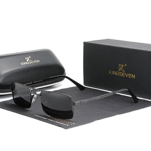 KINGSEVEN™ - 2024 7661 Vintage Designer Sonnenbrille Polarisierte Gläser