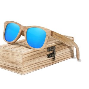 BAMBOO™ - 2024 3773 Fashion Sonnenbrille Handgefertigt aus Edlem Naturholz