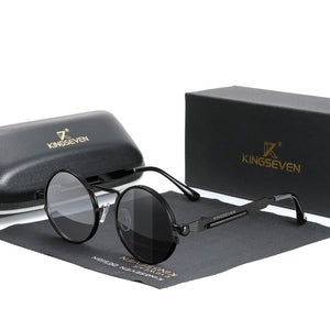 KINGSEVEN™ - 2024 3718 Vintage Designer Sonnenbrille Polarisierte Gläser