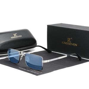 KINGSEVEN™ - 2024 7661 Vintage Designer Sonnenbrille Polarisierte Gläser