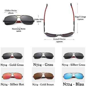 KINGSEVEN™ - 2024 N724 Designer Sonnenbrille Polarisierte Gläser