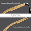 Laden Sie das Bild in den Galerie-Viewer, BAMBOO™ - 2024 Designer Sonnenbrille Handgefertigt aus Edlem Naturholz