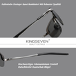 Laden Sie das Bild in den Galerie-Viewer, KINGSEVEN™ - 2024 6001 Vintage Designer Sonnenbrille Polarisierte Gläser