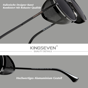 KINGSEVEN™ - 2024 8280 Retro Designer Sonnenbrille Polarisierte Gläser