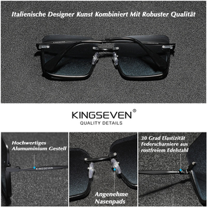 KINGSEVEN™ - 2024 8180 Designer Sonnenbrille Polarisierte Gläser