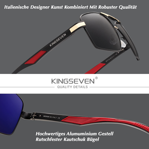 KINGSEVEN™ - 2024 8999 Designer Sonnenbrille Polarisierte Gläser