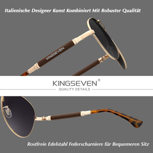 KINGSEVEN™ - 2024 8005 Designer Sonnenbrille Polarisierte Gläser