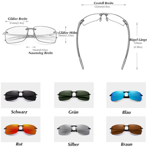 KINGSEVEN™ - 2024 TR90 Designer Sonnenbrille Polarisierte Gläser