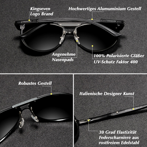 KINGSEVEN™ - 2024 5009 Designer Sonnenbrille Polarisierte Gläser