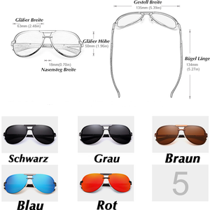 KINGSEVEN™ - 2024 5009 Designer Sonnenbrille Polarisierte Gläser