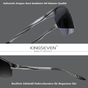 KINGSEVEN™ - 2024 8068 Designer Sonnenbrille Polarisierte Gläser