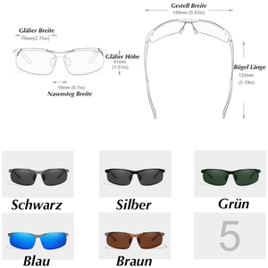 KINGSEVEN™ - 2024 8068 Designer Sonnenbrille Polarisierte Gläser