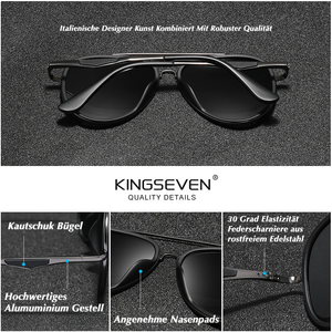 KINGSEVEN™ - 2024 8337 Designer Sonnenbrille Polarisierte Gläser