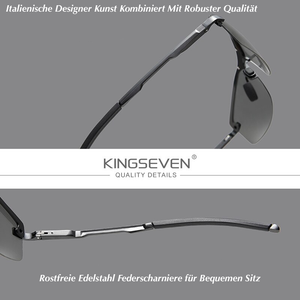 KINGSEVEN™ - 2024 8881 Designer Sonnenbrille Polarisierte Gläser