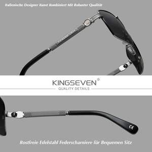 KINGSEVEN™ - 2024 9164 Designer Sonnenbrille Polarisierte Gläser