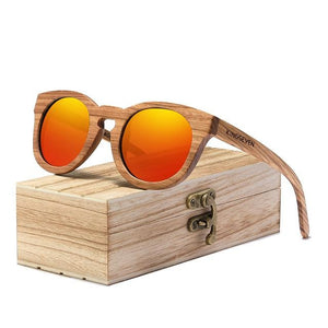 BAMBOO™ - 2024 Fashion Sonnenbrille Handgefertigt aus Edlem Naturholz