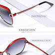 Laden Sie das Bild in den Galerie-Viewer, KINGSEVEN™ - 2024 N7018 Damen Sonnenbrille