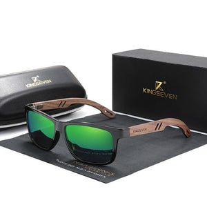 BAMBOO™ - 2024 Designer Sonnenbrille Handgefertigt aus Edlem Naturholz