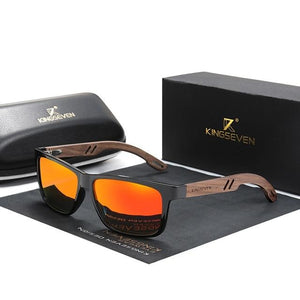 BAMBOO™ - 2024 Designer Sonnenbrille Handgefertigt aus Edlem Naturholz