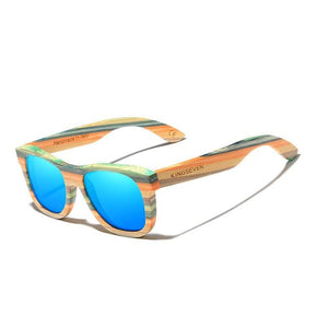 BAMBOO™ - 2024 Fashion Sonnenbrille Handgefertigt aus Edlem Naturholz