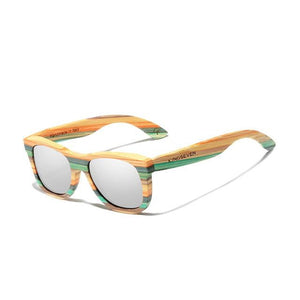 BAMBOO™ - 2024 Fashion Sonnenbrille Handgefertigt aus Edlem Naturholz