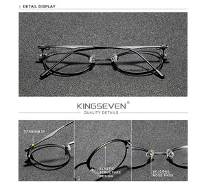 KINGSEVEN™ - 2024 N9620 Titanium Transparent Sonnenbrille