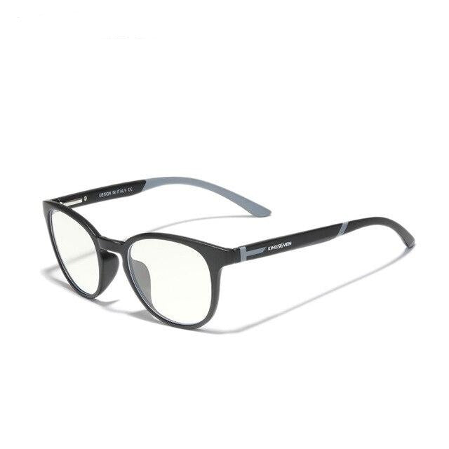 KINGSEVEN™ - 2024 9009A Titanium Blau Licht Blocker Transparent Brille