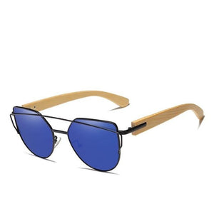 BAMBOO™ - 2024 Handgefertigt Herren/Damen Sonnenbrille aus Edlem Naturholz