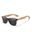 Laden Sie das Bild in den Galerie-Viewer, BAMBOO™ - 2024 Handgemachte Herren/Damen Sonnenbrille aus Zebra Naturholz