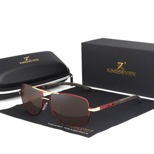 KINGSEVEN - 2024 N724 Designer Sonnenbrille Polarisierte Gläser